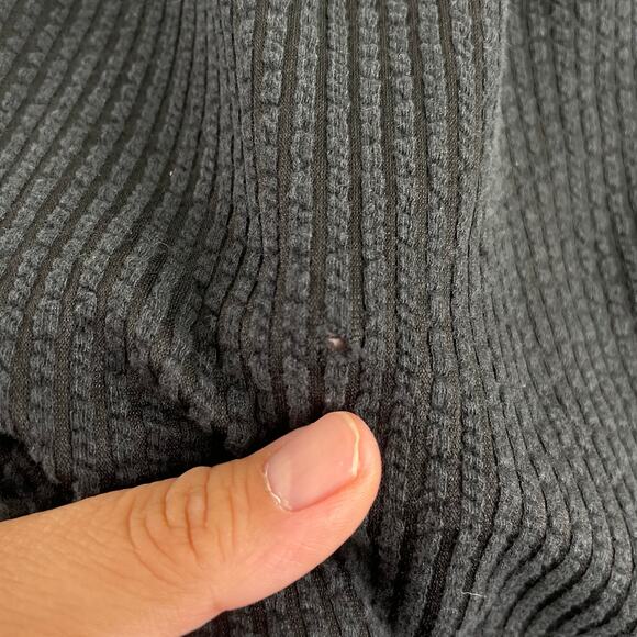 Ava & Viv black baby doll sleeveless Mini Dress pockets textured 2X pockets - Picture 6 of 11